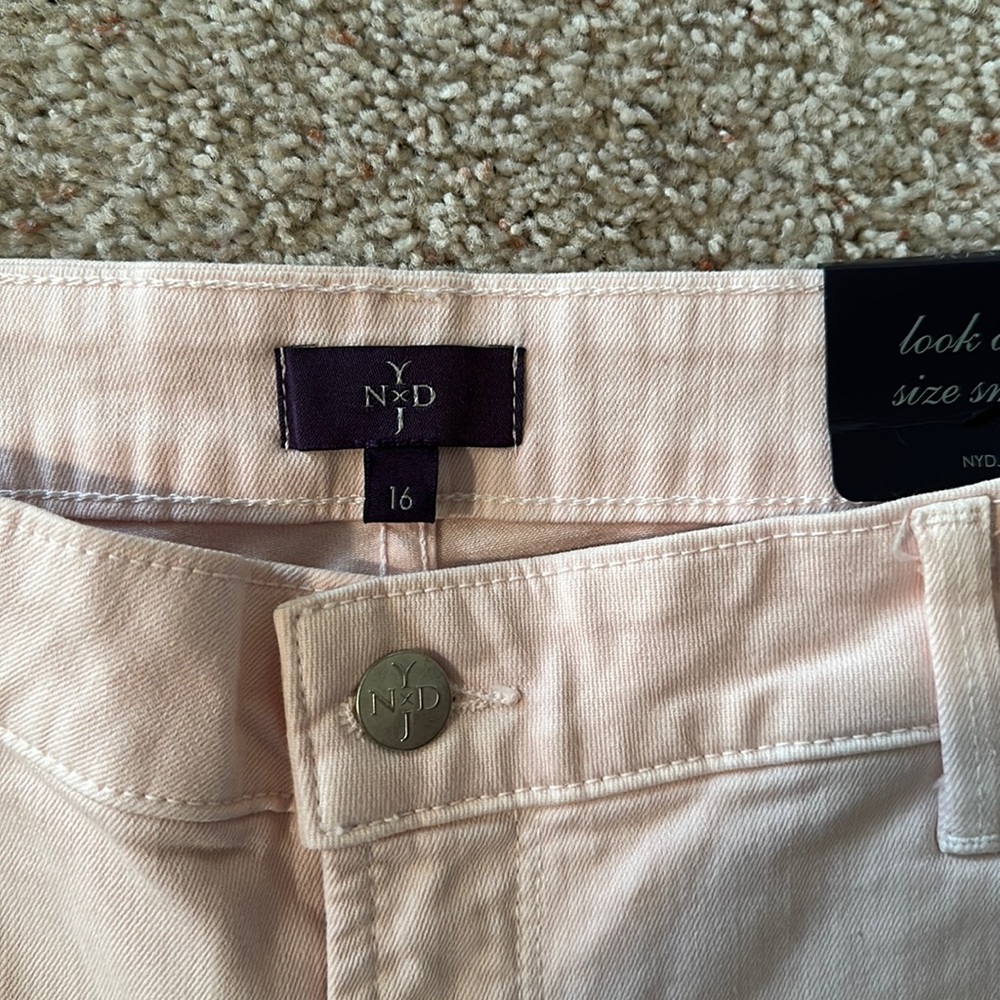 NYDJ Pink Ankle Jeans - Size 16 - NWT - Picture 5 of 8